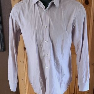 COPY - Banana Republic Vertical Striped dress shirt sz. L